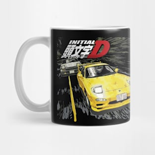 FD3S VS AE86 NIGHT TOUGE DRIFTING Mug